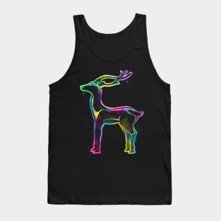 deer watercolor Tank Top